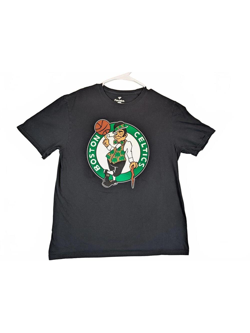 Fanatics Boston Celtics Logo Graphic T Shirt Black NBA Mens Large